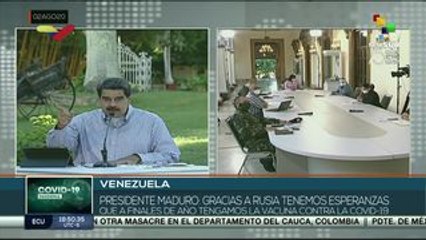 Tải video: Resalta pdte. Nicolás Maduro anuncio de Rusia de vacuna anti Covid-19