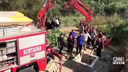 Son dakika... Adana'da su kuyusuna düşen bir kişi ve onu kurtarmak isteyen 3 kişi hayatını kaybetti | Video