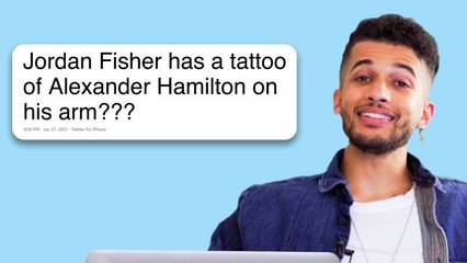 Jordan Fisher Goes Undercover on YouTube, Twitter and Wikipedia