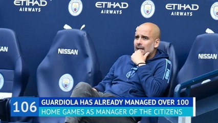 Guardiola has made the Etihad a fortress