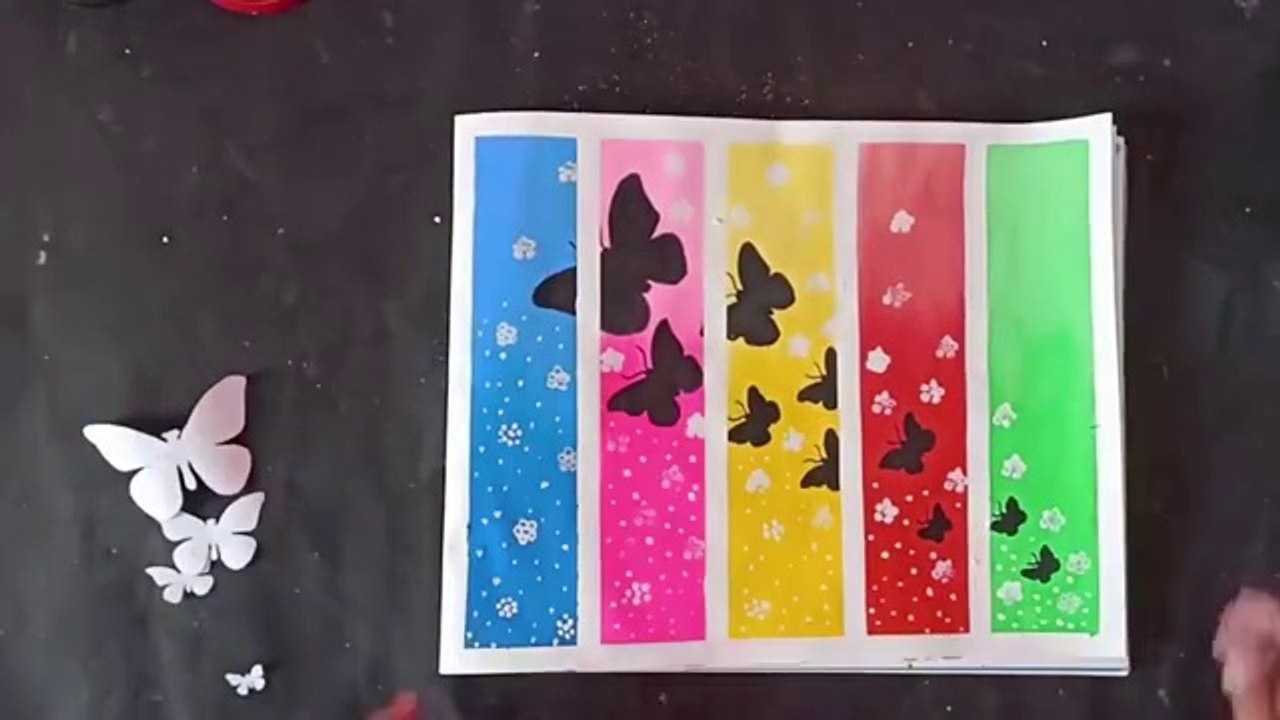 A beautiful painting with postal colour_colourful painting __ Pallavi Drawing Ac