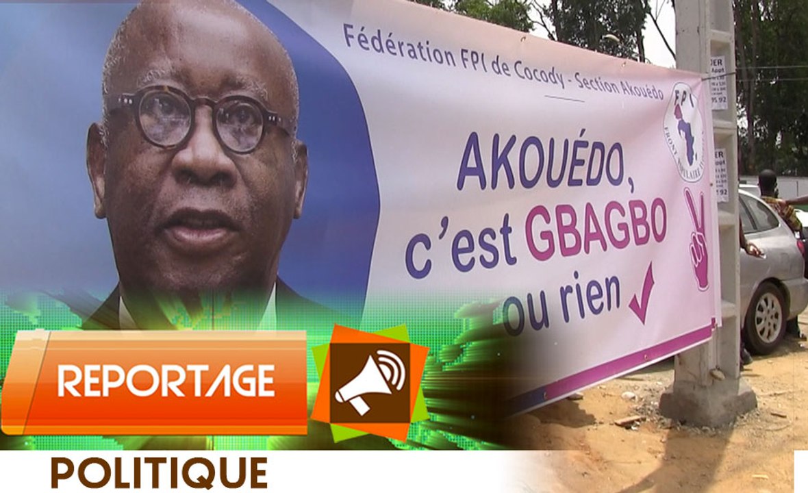 Manifestation des pro-gbagbo devant la C.E.I