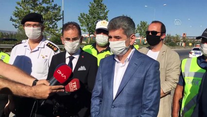 İçişleri Bakan Yardımcısı İnce, Eskişehir'de trafik denetimine katıldı - ESKİŞEHİR