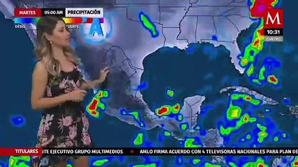 El clima para hoy 3 de agosto, Cecilia Salamanca