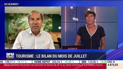 Tourisme : le bilan du mois de juillet - 03/08