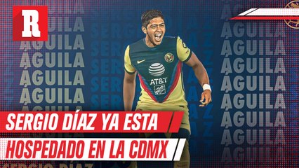 Sergio Díaz ya vive sus primeros días en México
