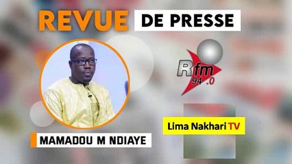 Revue de Presse (Wolof) Rfm du Lundi 03 Août 2020 Par Mamadou Mouhamed Ndiaye
