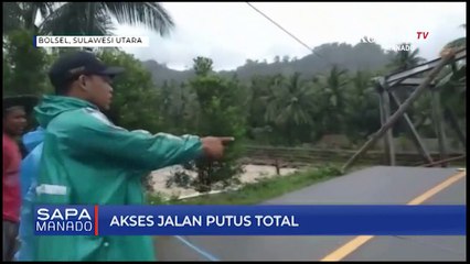 Jembatan Penghubung Antar Propinsi Putus