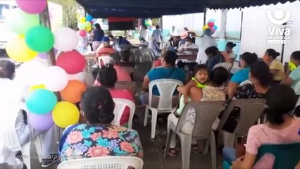 Familias de Juigalpa en restitución de derechos reciben atención médica gratuita
