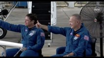 NASA astronauts speak after historic SpaceX return