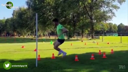 Tolgay Arslan yeni sezon için sıkı çalışıyor