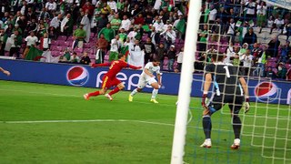 Images et ambiance du match Algérie - Roumanie de 2014