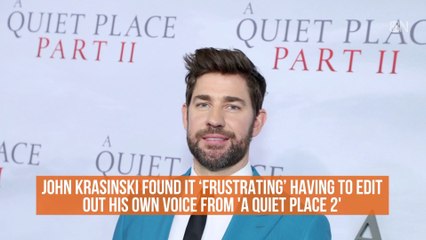 John Krasinski On Editing 'A Quiet Place'