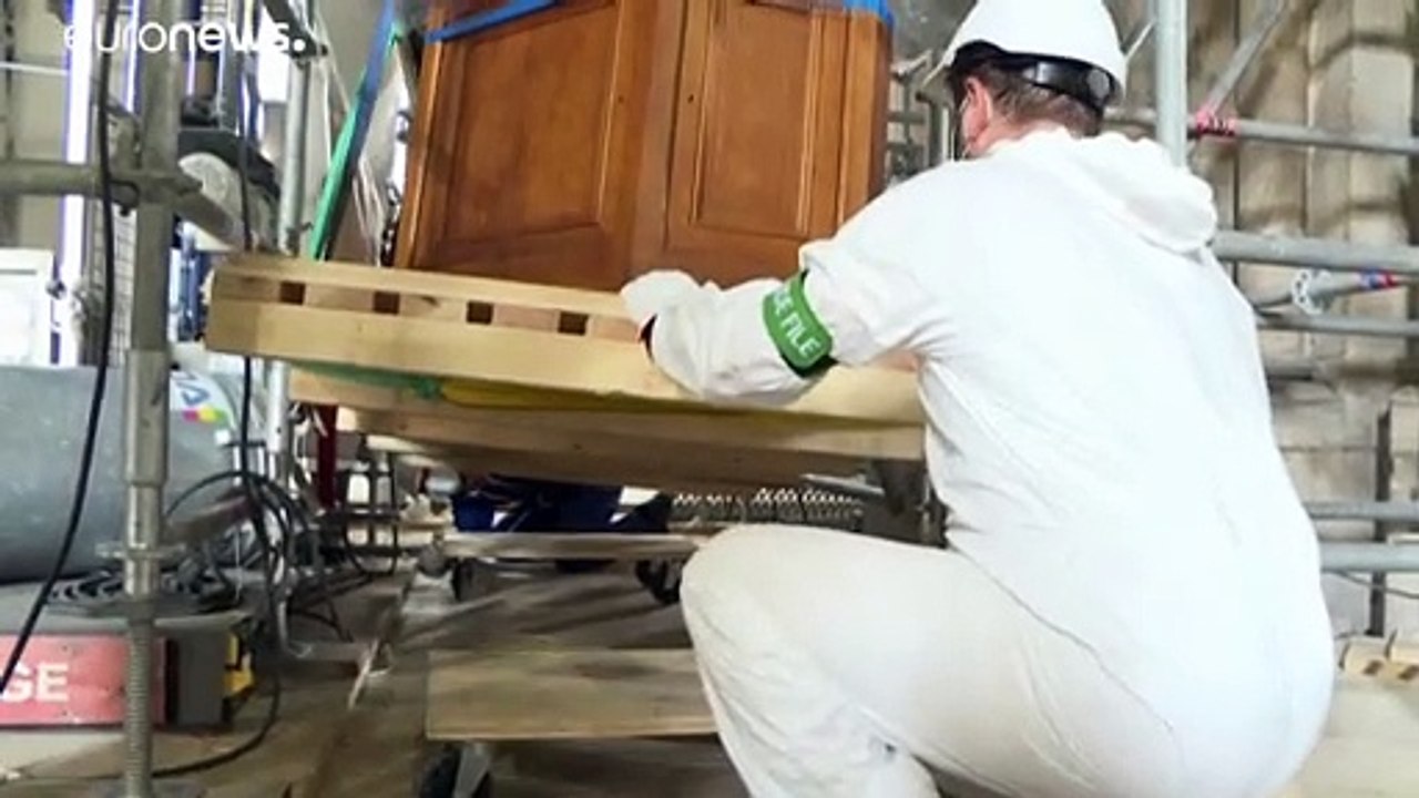 Les travaux de restauration de l'orgue de Notre-Dame de Paris ont commencé