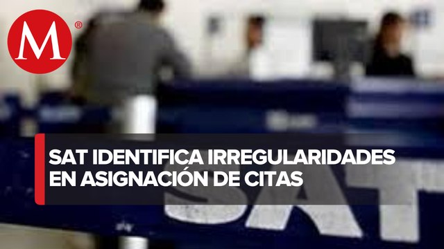 SAT detecta venta ilícita de citas a contribuyentes