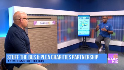 PLEA Charities is Helping to Stuff the Bus!