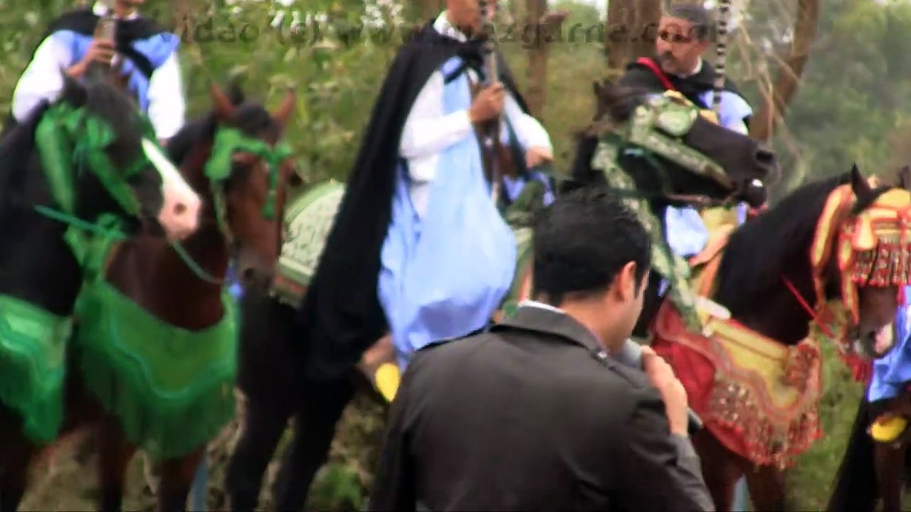 Tbourida au salon du Cheval d'El Jadida - 2010