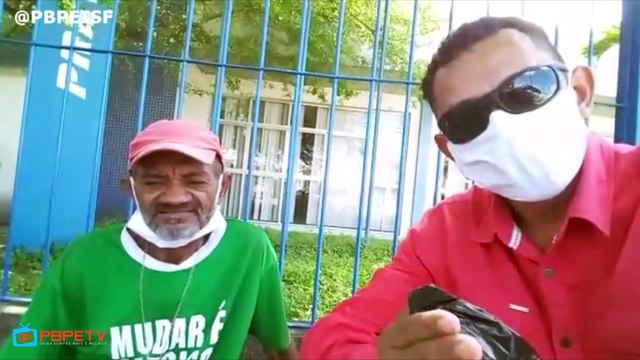 IDOSO DE PEDRAS DE FOGO E ITAMBÉ VIVE NAS RUAS DE SANTA RITA