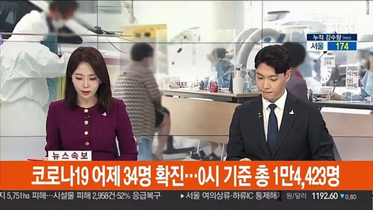 [속보] 코로나19 어제 34명 확진…0시 기준 총 1만4,423명