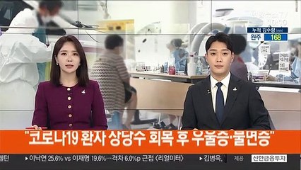 "코로나19 환자 상당수 회복 후 우울증·불면증"