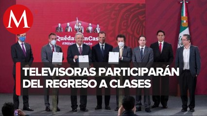 Regreso a clases desde casa será transmitido en 4 televisoras