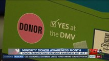 National minority donate awareness month spreads information about organ donations