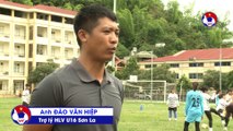 Liên đoàn bóng đá Việt Nam trao tặng trang thiết bị tập luyện cho CLB Sơn La | VFF Channel