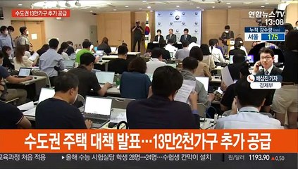 수도권에 13만가구 추가 공급…50층 재건축 허용