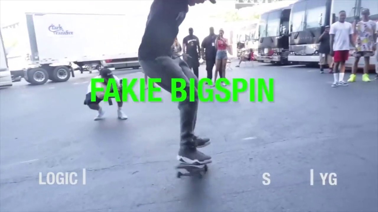 Tyler The Creator Vs. Logic Skateboarding!