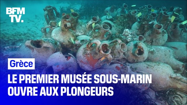 La Grèce ouvre aux plongeurs son premier musée sous-marin