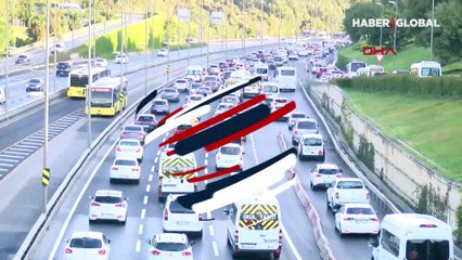 Kurban Bayramı sonrası İstanbul'da trafikte hareketlilik yaşandı