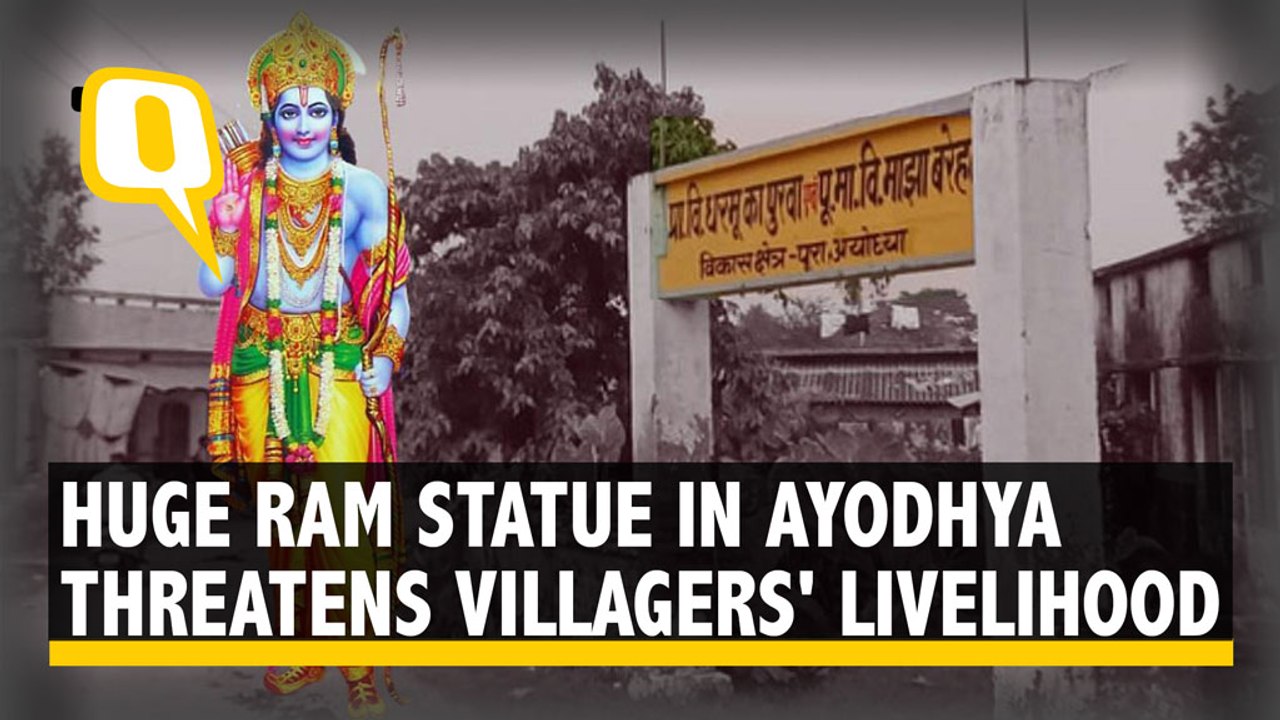 'Would Rather Die Than Leave Ayodhya': Villagers Unwilling to Give Land for 251-Metre-Long Ram Statue