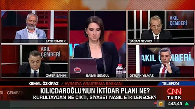 CNNTürk'te, Başak Şengül'ün konuklarla imtihanı; anketlerle başlayan tartışma CNNTürk'ün yayın politikasına geldi