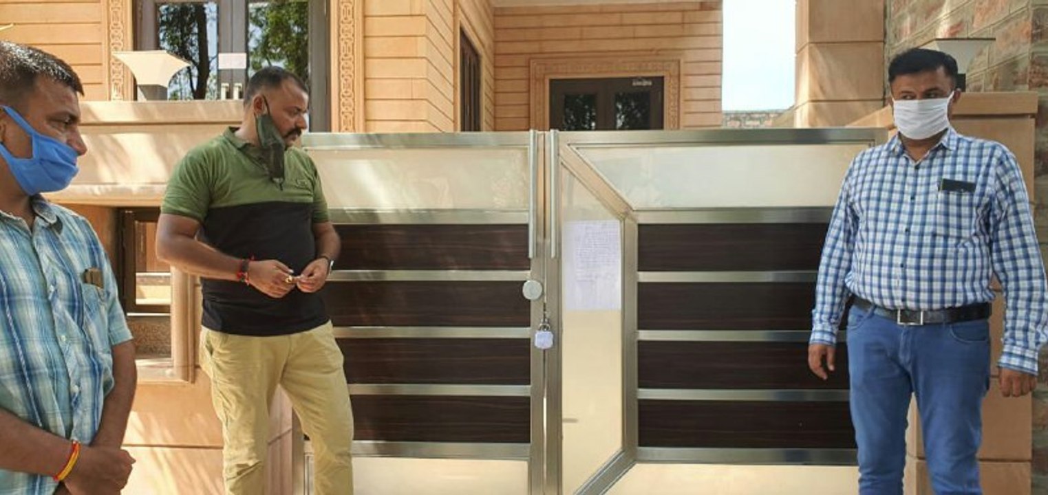 अतिरिक्त पुलिस अधीक्षक का जोधपुर में करोड़ों का बंगला सील, नोटिस चस्पां