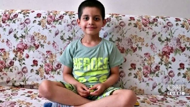 Küçük Taha'nın beynindeki tümör yüzde 35 küçüldü | Video