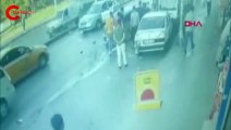 Esenyurt'taki kaza anı kamerada