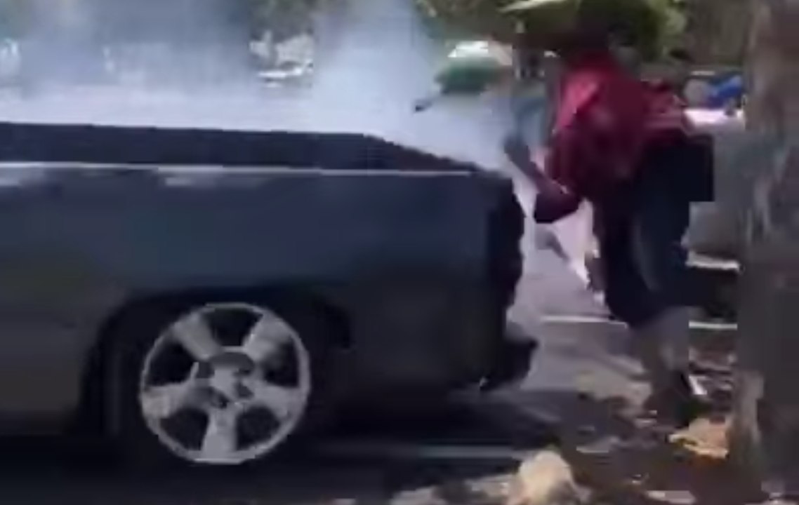 VÍDEO: si te pones demasiado CERCA de un loco haciendo DRIFT, te puede pasar esto