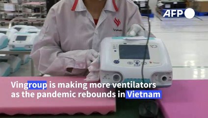 Vietnamese firm ramps up ventilator production