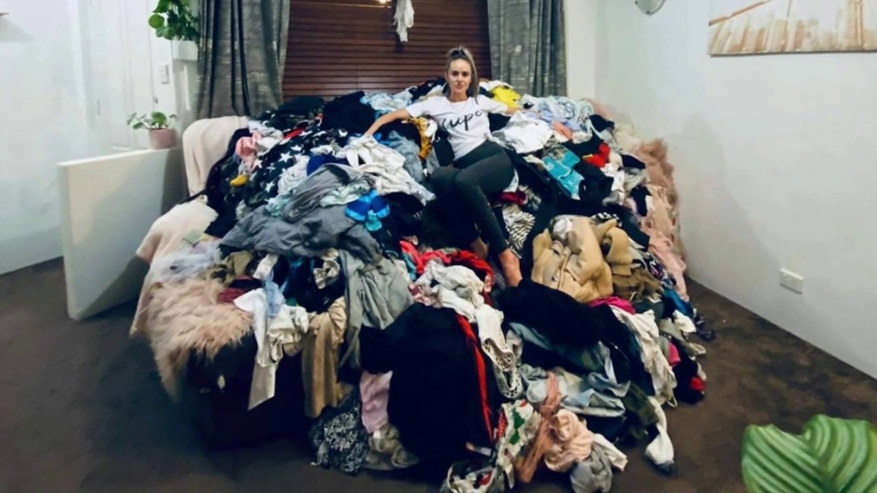 Cette maman de 4 enfants arrête de ranger le linge pendant 2 mois, le résultat est dingue