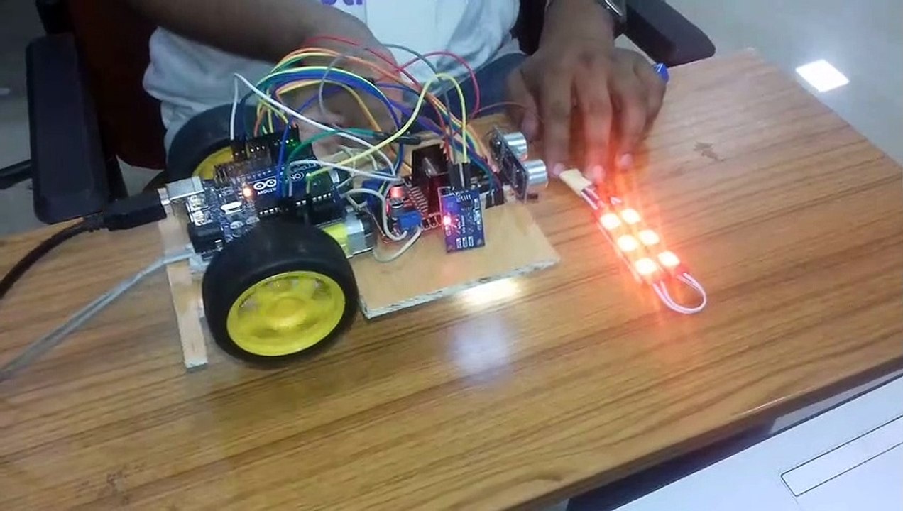 Smart vehicle using IoT