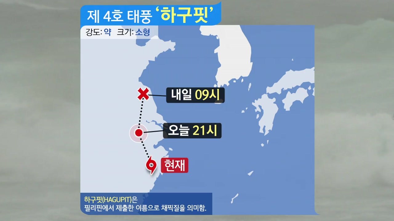 태풍 '하구핏' 중국에서 소멸하지만...안심할 수 없는 이유 / YTN