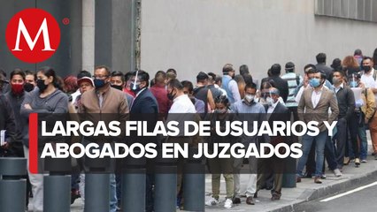 Tras cierre por coronavirus, reabren juzgados familiares en CdMx