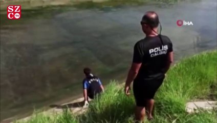 Yeğenini kurtardı kendi boğuldu