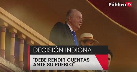 Irene Montero: "La huida del rey emérito es una decisión indigna avalada por la Casa Real"