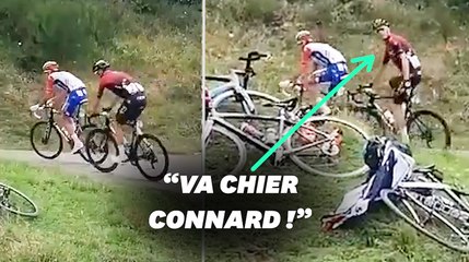 Route d'Occitanie: Froome n'a pas apprécié les sifflets de ce spectateur et lui fait savoir