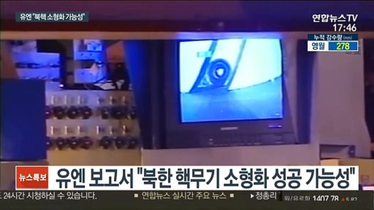 유엔 보고서 "북한, 핵무기 소형화 성공 가능성"