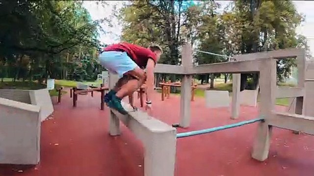 FIG Virtual Parkour Freestyle Competition Men's Finalist 1 | Matej Srovnal