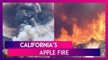 California’s Apple Fire Has Grown To More Than 20,000 Acres, 5% Contained; NASA Images Show 2 Views