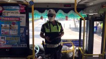 Polis toplu taşıma araçlarında maske denetimi yaptı - ADANA