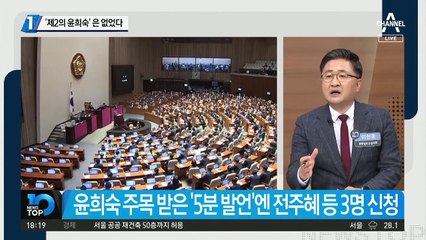 ‘제 2의 윤희숙’은 없었다